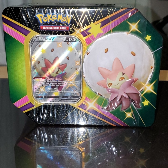 Pockemon Other - Pokemon Shining Fates Eldegoss V Tin Set